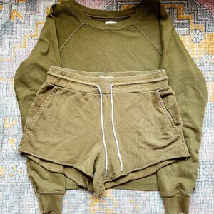 MATE the label green lounge set size small